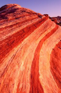Fire Wave Sunset - Valley of Fire - Nevada