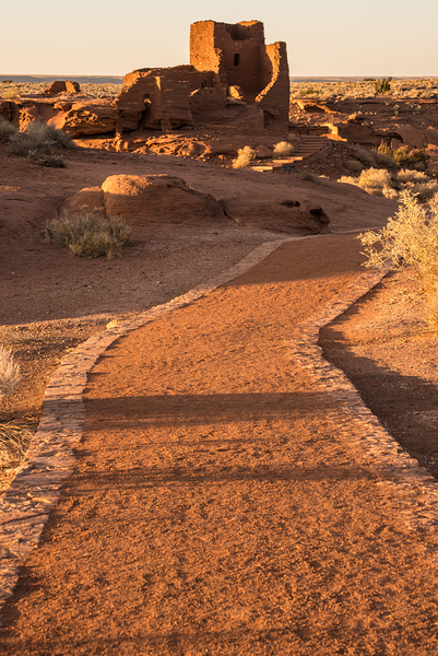 Wupatki National Monument Indian Ruin - Arizona by Gary Whitton