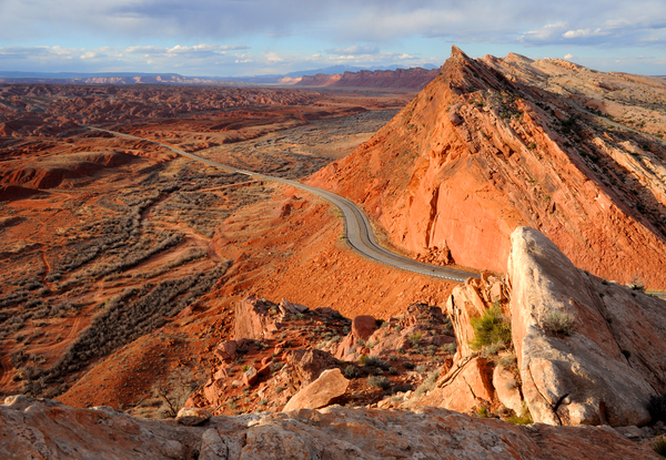 Comb Ridge at Sunset - Bluff - Utah by Gary Whitton