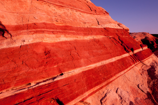 Fire Wave Sunset - Valley of Fire - Nevada by Gary Whitton
