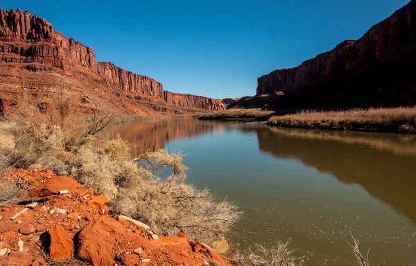 Colorado River - Potash Road - Moab Utah by Gary Whitton