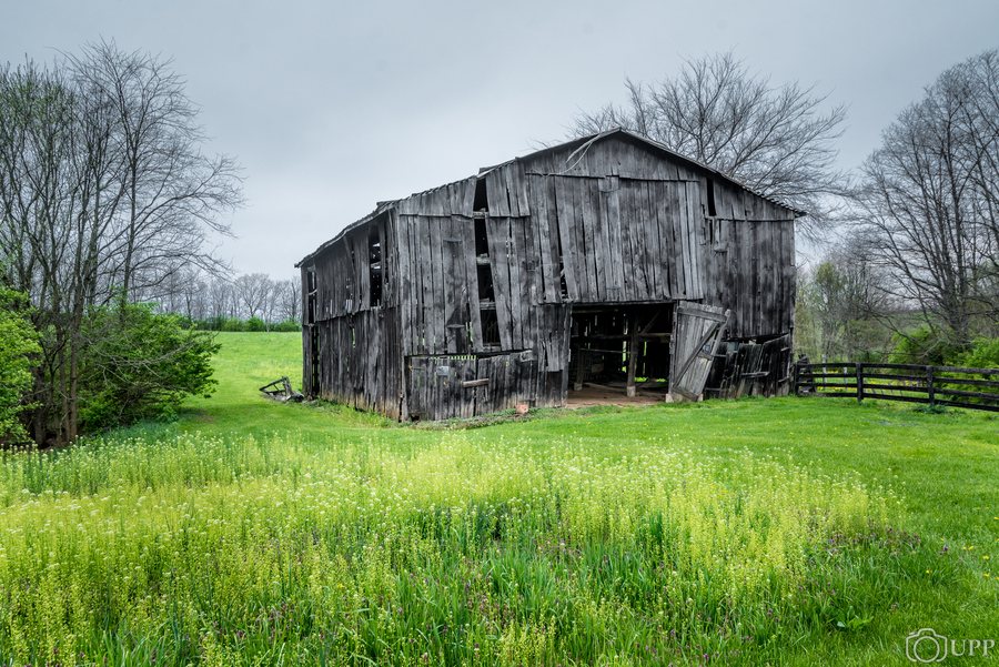Old Kentucky Black Tobacco Barn