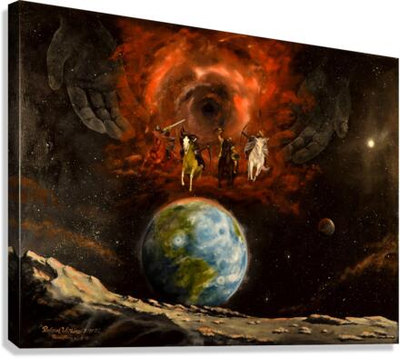 The Four Horsemen of the Apocalypse Canvas Print