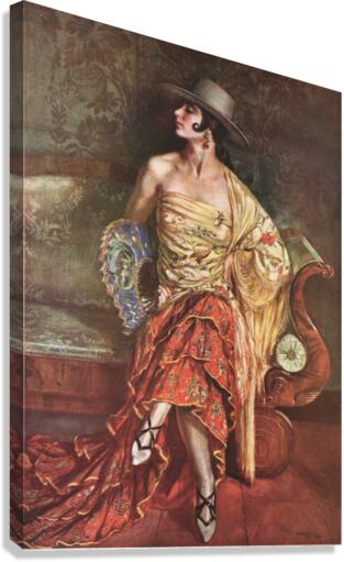 Flamenca Canvas Print