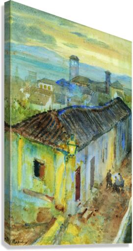 Callejon de San Nicolas Granada Spain Canvas Print
