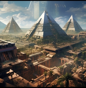 The Futuristic City of the Pharaohs