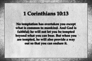 1 Corinthians 10 13