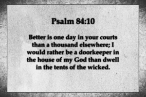 Psalm 84:10