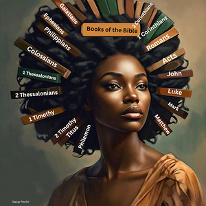 Divine Wisdom - Christian Artwork Books of the Bible New Testament 