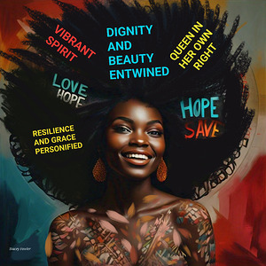 Vibrant Spirit - Inspirational Women Artwork