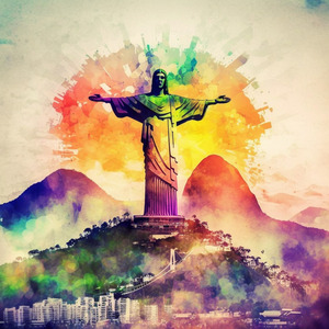 Rio de Janeiro artistic impression