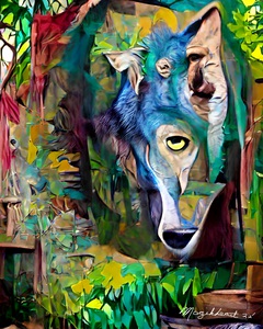 Shy Wolf Encounter