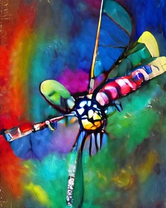 The Spirit of the Chakra Dragonfly