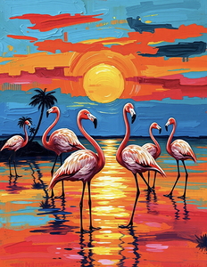 Flamingos Sunset 2025 04 15 18 08 32