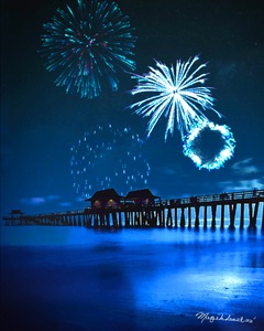 SOLD Naples Pier Fireworks 