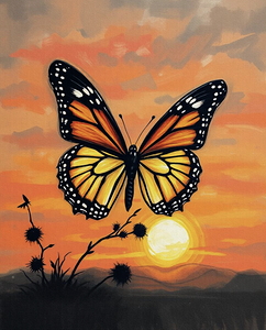 Sunset Butterfly Beauty 2025 at 9 54 18 PM