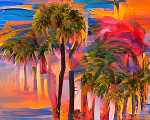 Palm Tree Art