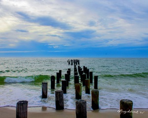 Naples Low Tide Pillars