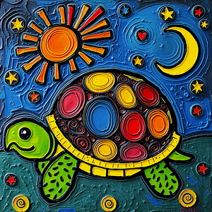 A Colorful Turtle 2025 05 23 05 42 23
