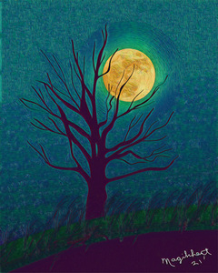 Full Moon Honor Tree