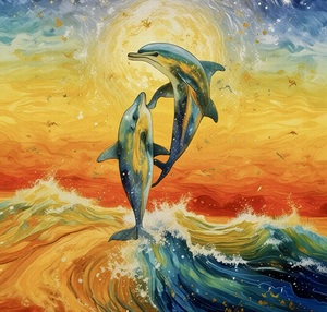 Dancing Sunset Dolphins 2024 09 23 08 42 50
