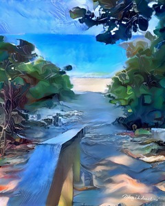 Naples Beach Mansion Entry Enlightenment 