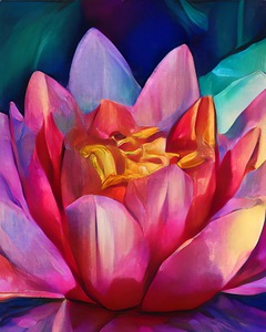 Magical Pastel Lotus