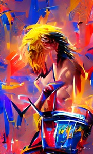 Rock Band Drummer