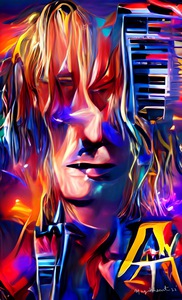 Rock Band Lead Close-up