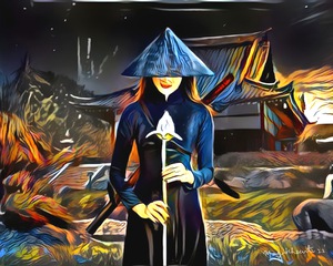 Japanese Warrior Woman