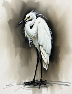 Snowy White Egret Nov 1 2025 at 9 23 22 PM