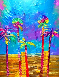 Chakra Pinwheel Palms 