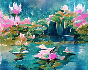 Naples Botanical Gardens Lotus Pond