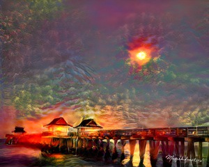 Naples Pier Full Moon Spirits