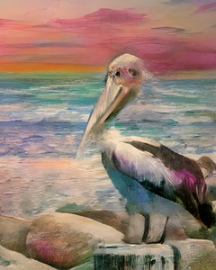 Pastel Pelican