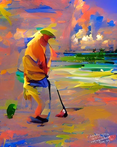 Naples Senior Golfer