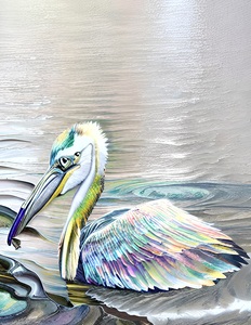 Metallic Pelican