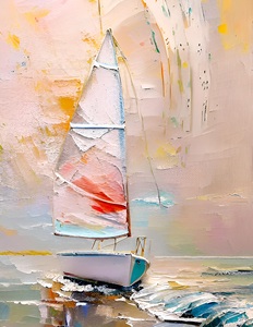 Pastel Sailing