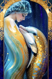 SOLD  No longer Available  Dolphin Goddess 