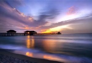 Glistening Naples Pier