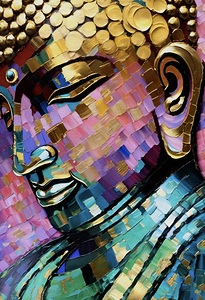 Bismuth Buddha