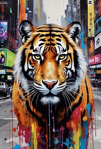 Tiger On Times Square 2024 06 17 15 44 12