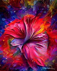 Spiritual Chakra Hibiscus 