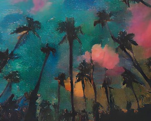Pastel Palm Forest 