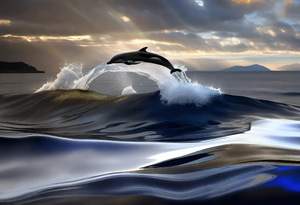 Jumping Dolphin