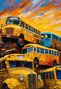 School Bus Cemetery 