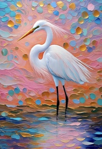 Fancy Egret