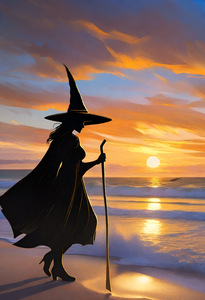 The Wicked Witch Of Naples Beach