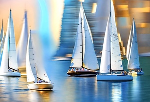 Regatta In The Gulf