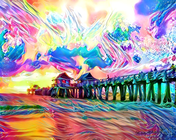 Naples Pier Paradise Print
